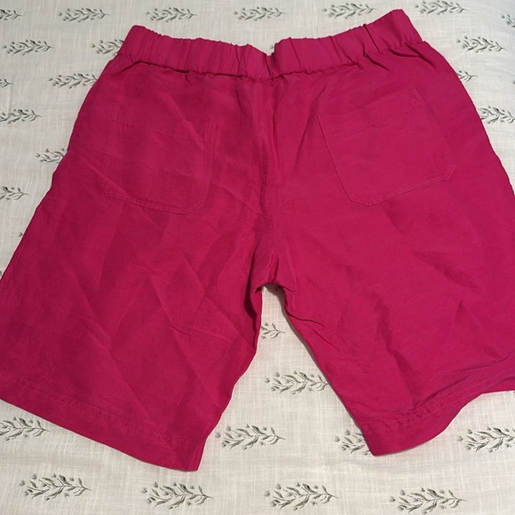Coldwater Creek Natural fit magenta pull on shorts women’s 14 - Picture 2 of 8